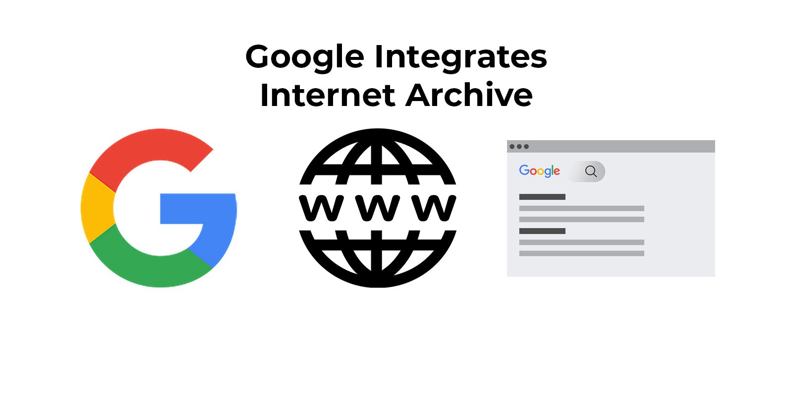 Google Integrates Internet Archive Links into Search Result